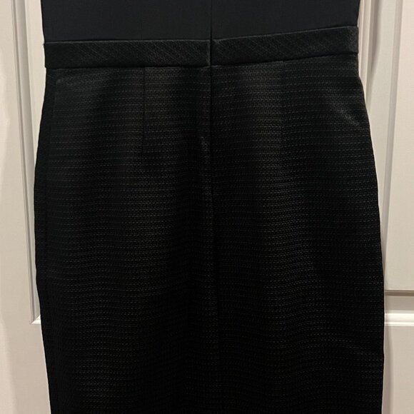 NWT: JAY GOODFREY BLACK & WHITE RUFFLE DRESS, SZ: 4 - Picture 11 of 15